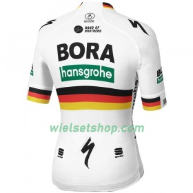 Fietskleding (Fietsshirt + Korte Koersbroek) 2020 BORA-hansgrohe Duits kampioenschap N001